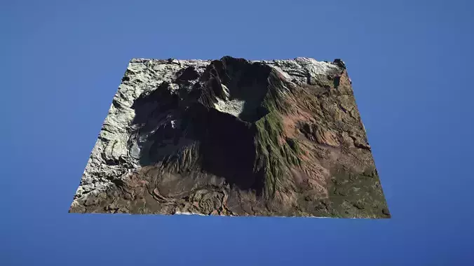 Landscape Environment Volcano Snow 12