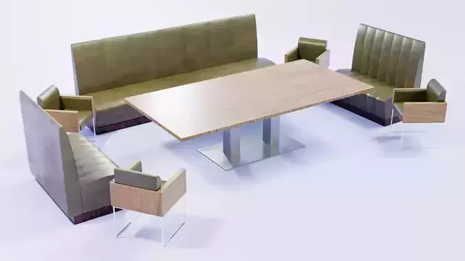 Kit-soft-sofa-chair chair with wooden seat and metal frame