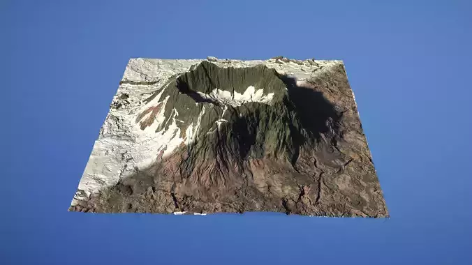 Landscape Environment Volcano Snow 14