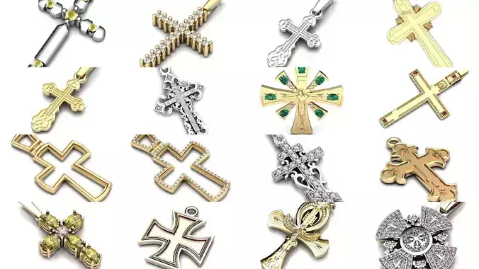 3DM 59 JESUS PENDANT