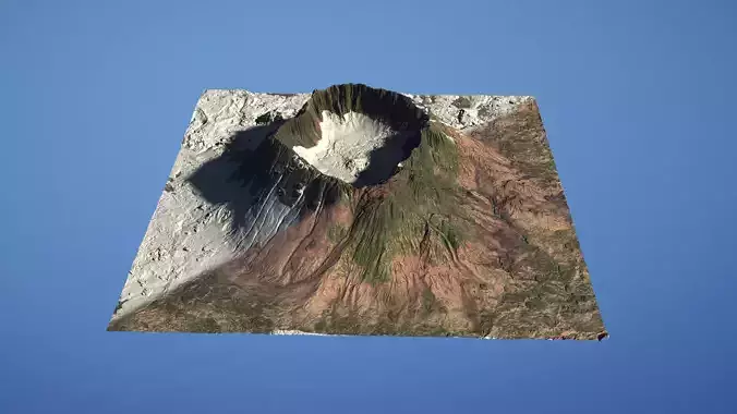 Landscape Environment Volcano Snow 15