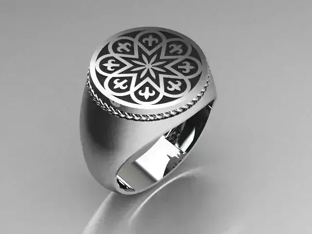 men  ring 3D print model