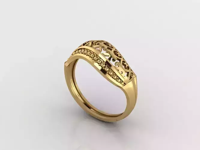 Women Plain Ring Ready STL 3DM Models Womens Rings 3D models