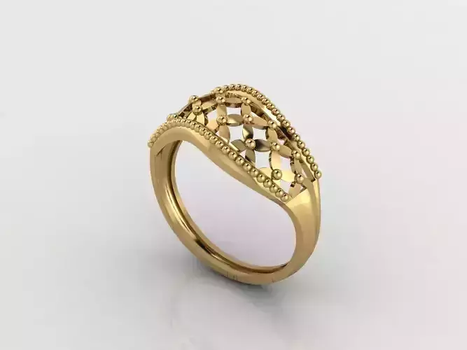 Women Plain Ring Ready STL 3DM Models Womens Rings 3D models