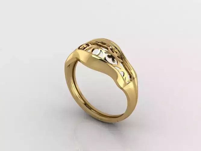 Women Plain Ring Ready STL 3DM Models Womens Rings 3D models