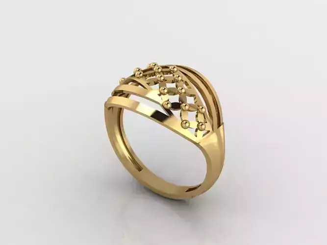 Women Plain Ring Ready STL 3DM Models Womens Rings 3D models