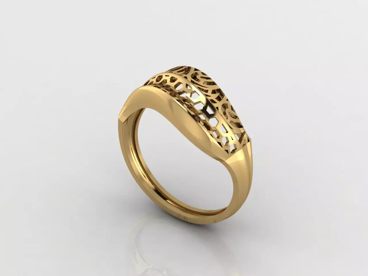 Women Plain Ring Ready STL 3DM Models Womens Rings 3D models 3D print model_0