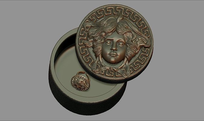 Jewelry box Versace Free 3D print model