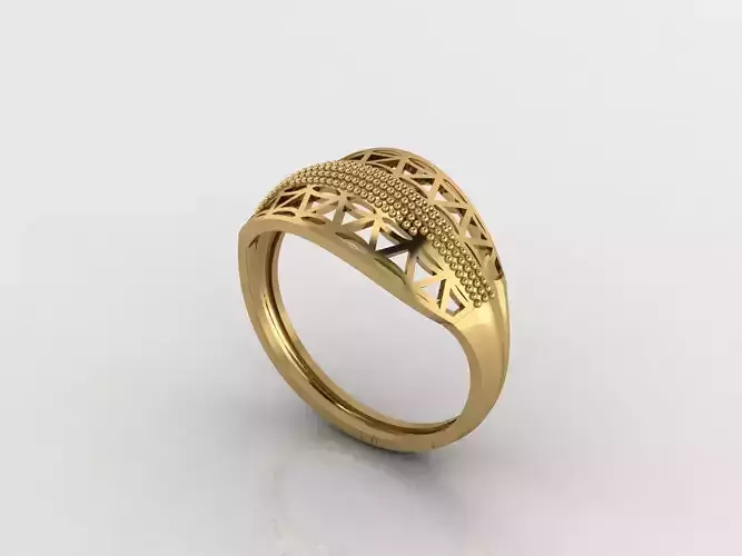 Women Plain Ring Ready STL 3DM Models Womens Rings 3D models