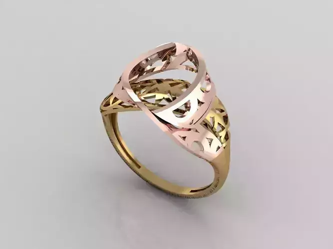 Women Plain Ring Ready STL 3DM Models Womens Rings 3D models
