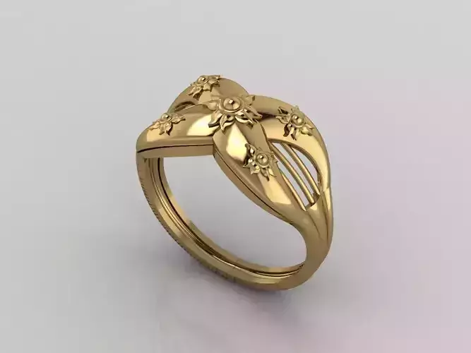 Women Plain Ring Ready STL 3DM Models Womens Rings 3D models