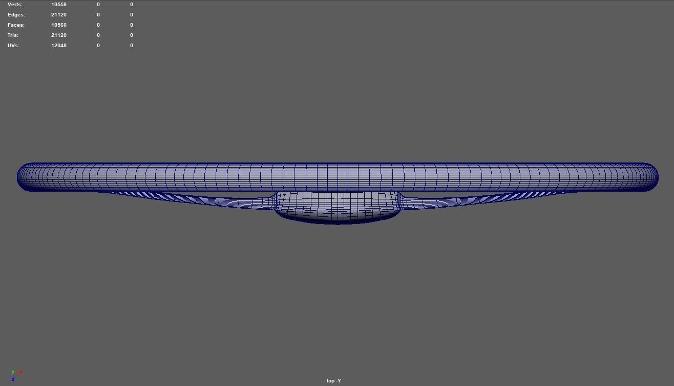 Steering Wheel Car 05 Low-poly 3D model_11