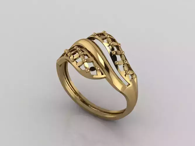 Women Plain Ring Ready STL 3DM Models Womens Rings 3D models