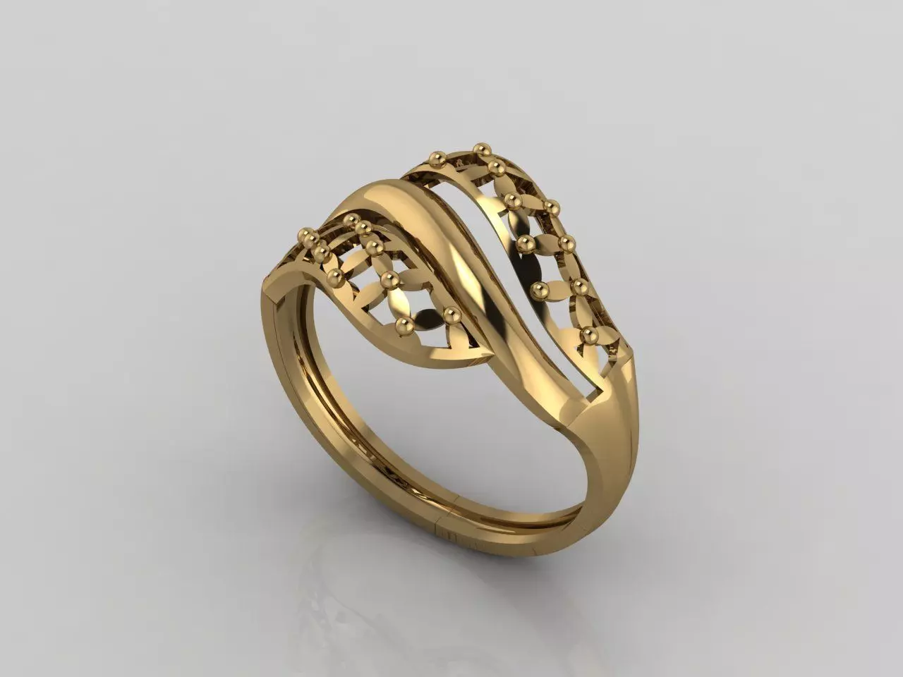 Women Plain Ring Ready STL 3DM Models Womens Rings 3D models 3D print model_0