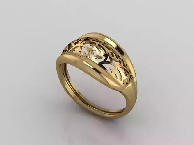 Women Plain Ring Ready STL 3DM Models Womens Rings 3D models