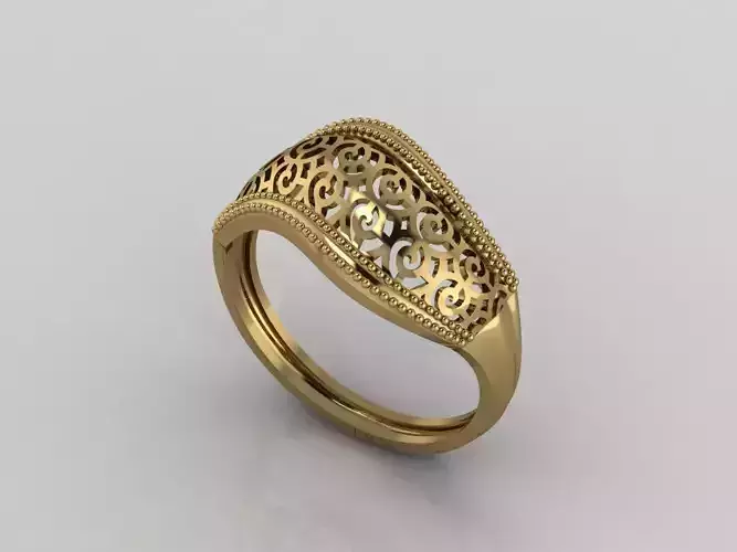 Women Plain Ring Ready STL 3DM Models Womens Rings 3D models