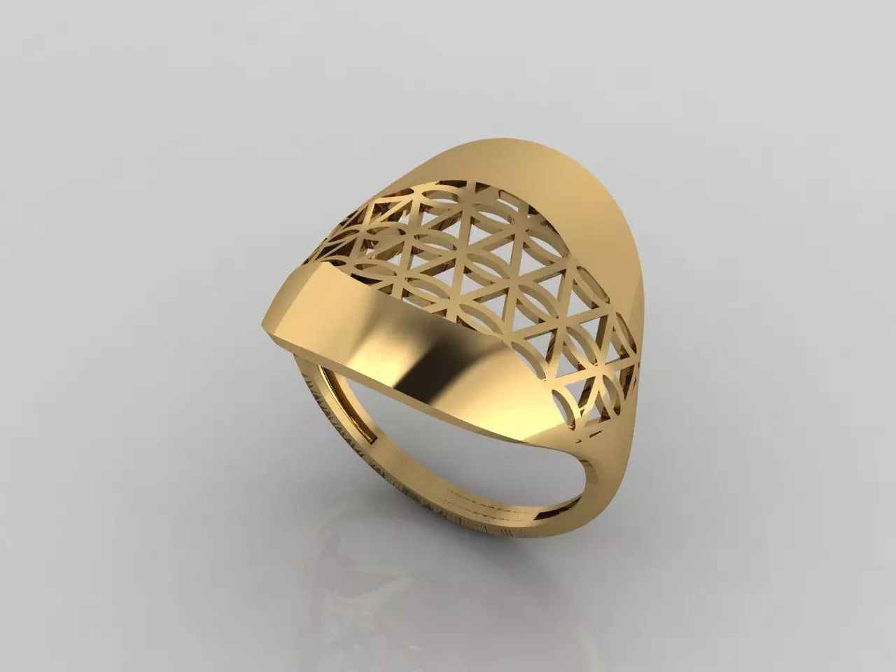 Women Plain Ring Ready STL 3DM Models Womens Rings 3D models 3D print model_0