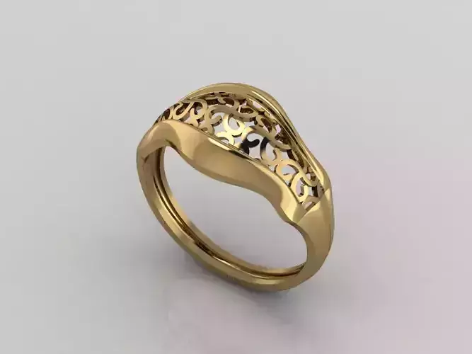 Women Plain Ring Ready STL 3DM Models Womens Rings 3D models