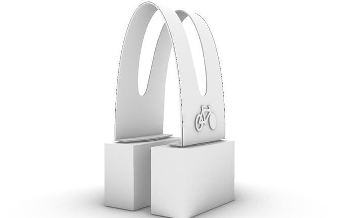 Bicycle Bick Rack 3D model
