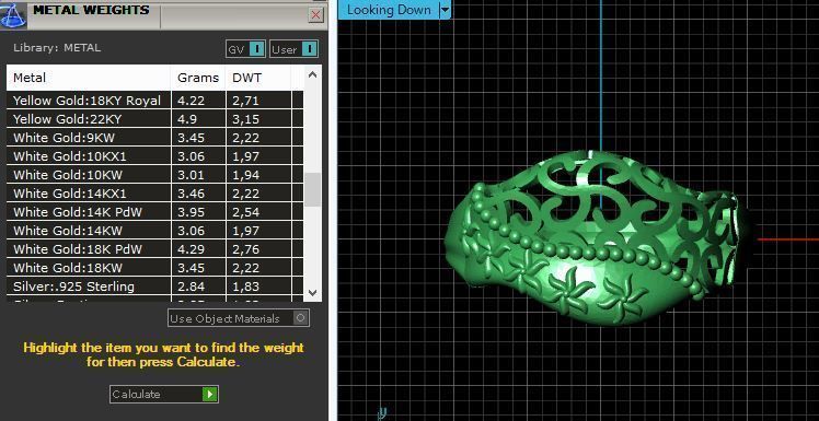 Women Plain Ring Ready STL 3DM Models Womens Rings 3D models 3D print model_5