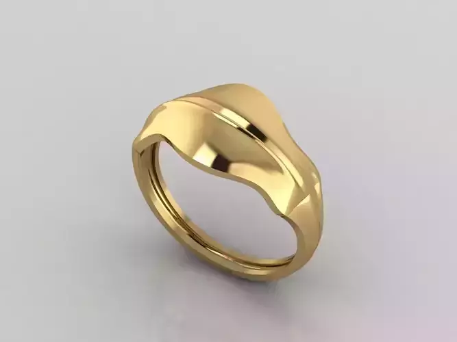 Women Plain Ring Ready STL 3DM Models Womens Rings 3D models