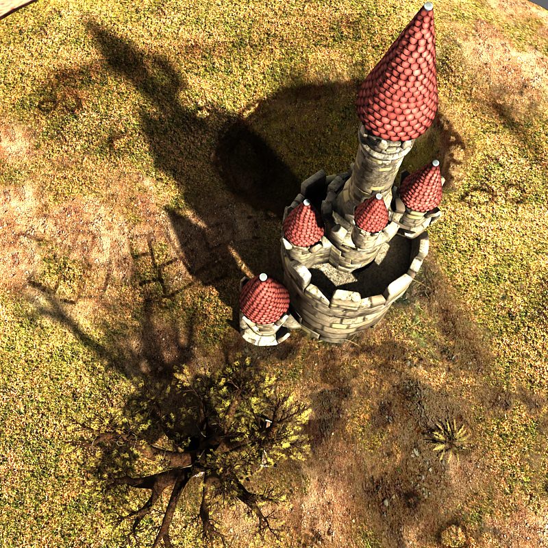 Citadel castle 3D model_1