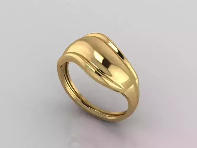 Women Plain Ring Ready STL 3DM Models Womens Rings 3D models