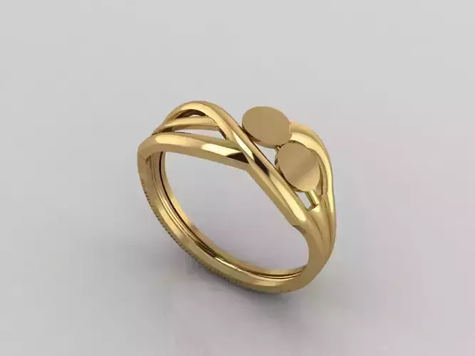 Women Plain Ring Ready STL 3DM Models Womens Rings 3D models