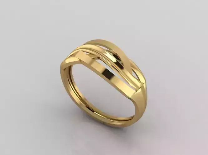 Women Plain Ring Ready STL 3DM Models Womens Rings 3D models