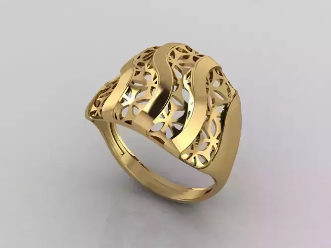 Women Plain Ring Ready STL 3DM Models Womens Rings 3D models