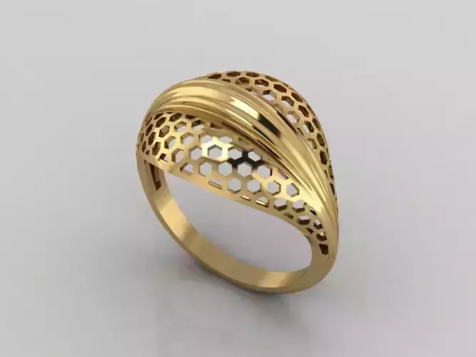 Women Plain Ring Ready STL 3DM Models Womens Rings 3D models