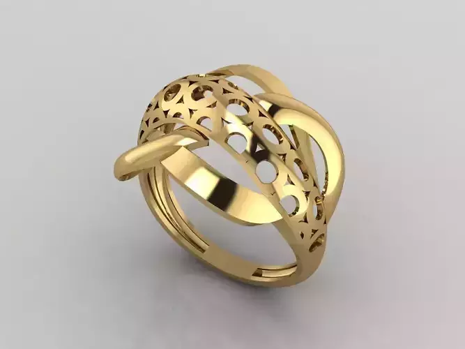 Women Plain Ring Ready STL 3DM Models Womens Rings 3D models 3D print model