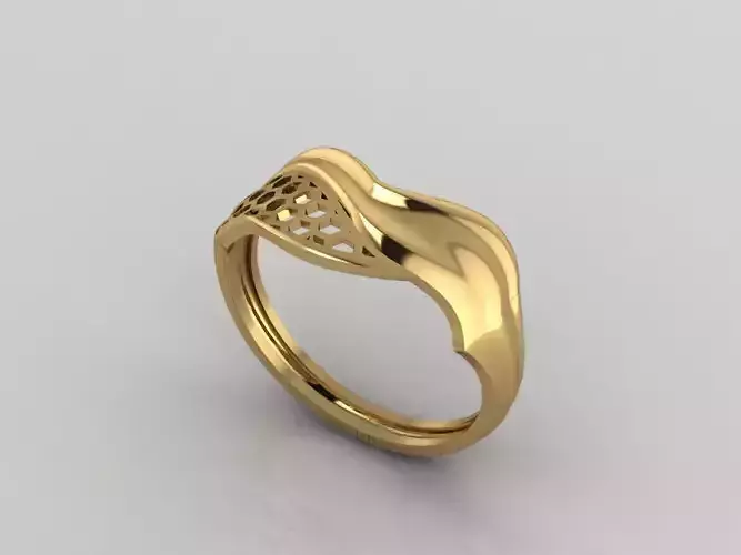 Women Plain Ring Ready STL 3DM Models Womens Rings 3D models 3D print model
