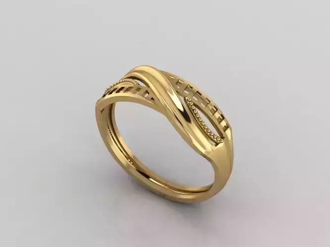 Women Plain Ring Ready STL 3DM Models Womens Rings 3D models