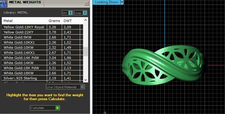 Women Plain Ring Ready STL 3DM Models Womens Rings 3D models 3D print model_5