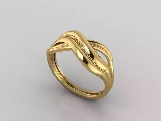 Women Plain Ring Ready STL 3DM Models Womens Rings 3D models
