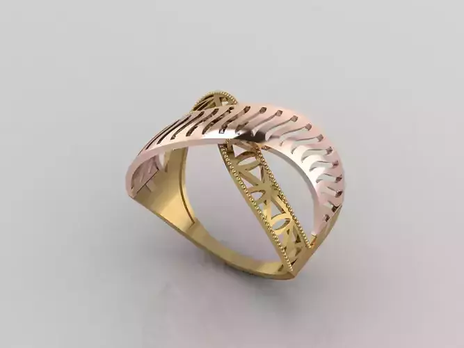 Women Plain Ring Ready STL 3DM Models Womens Rings 3D models 3D print model