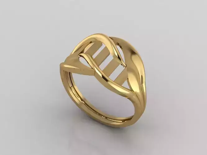 Women Plain Ring Ready STL 3DM Models Womens Rings 3D models 3D print model
