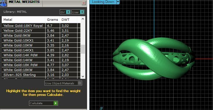 Women Plain Ring Ready STL 3DM Models Womens Rings 3D models 3D print model_5