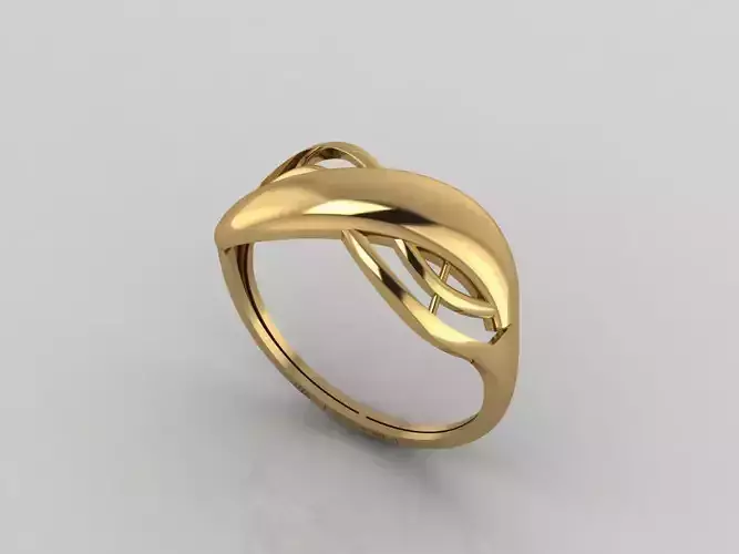 Women Plain Ring Ready STL 3DM Models Womens Rings 3D models 3D print model