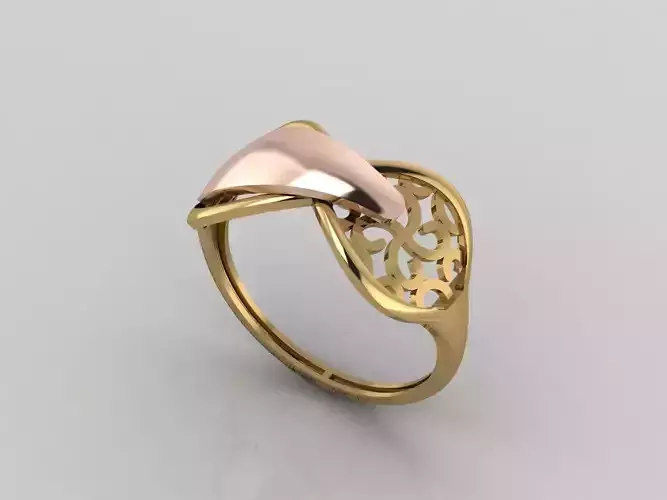 Women Plain Ring Ready STL 3DM Models Womens Rings 3D models 3D print model