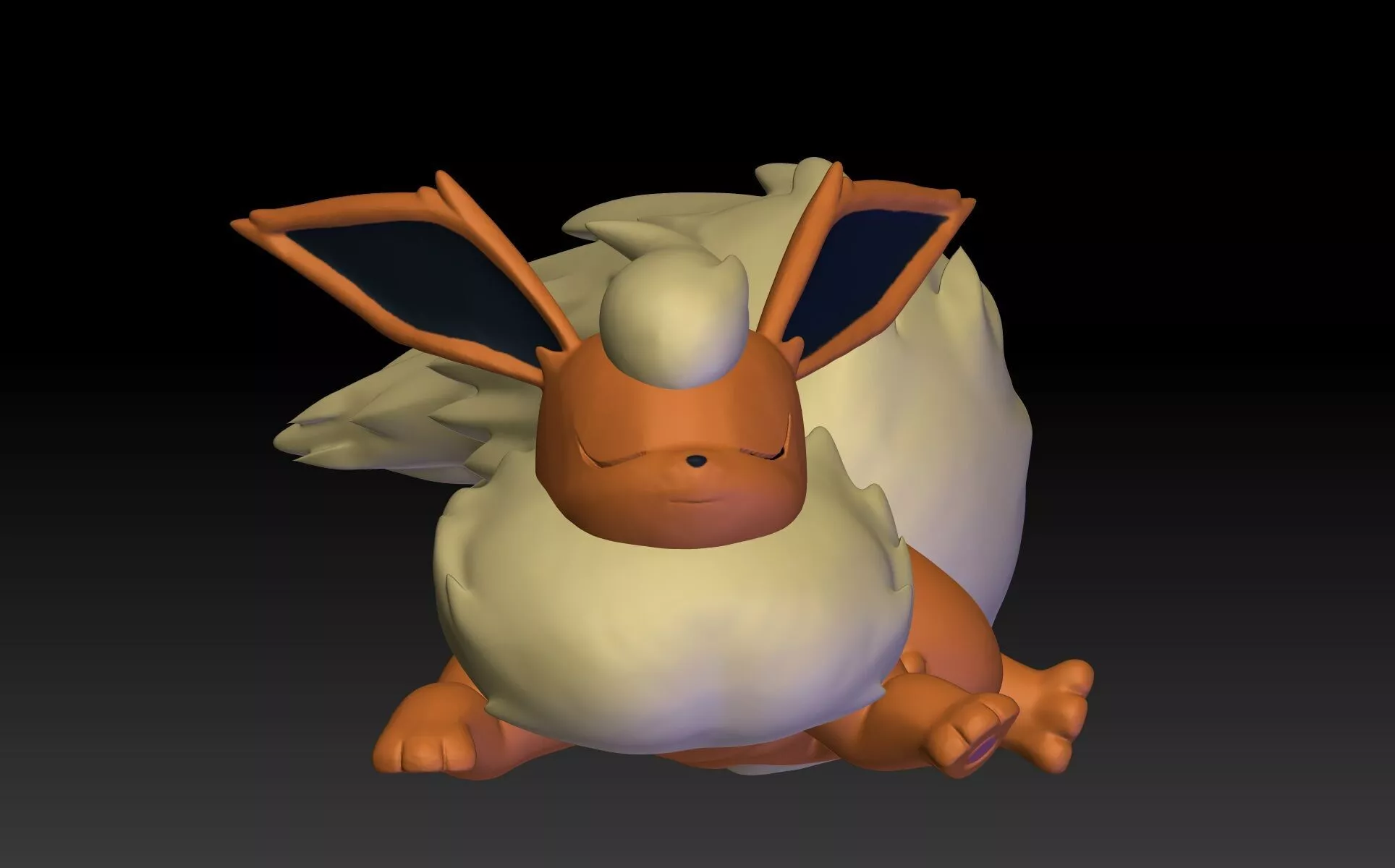 Pokemon Flareon 3D print model