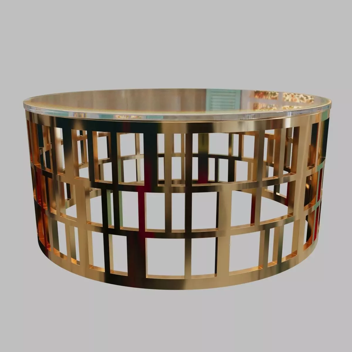 Coffee table   Sicis 2018 KORO 120 3D model_0