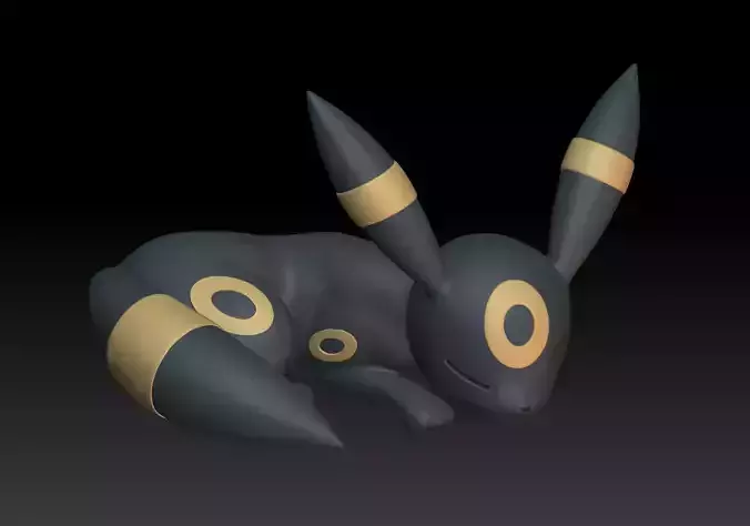 Pokemon Umbreon 3D print model