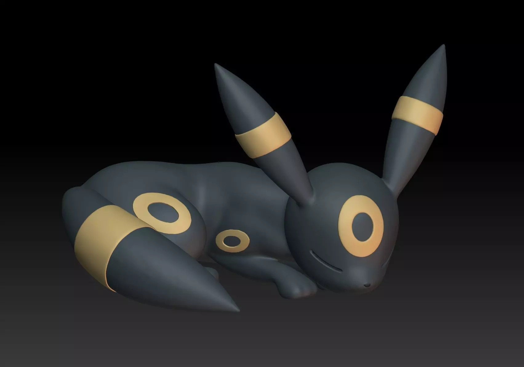 Pokemon Umbreon 3D print model_0