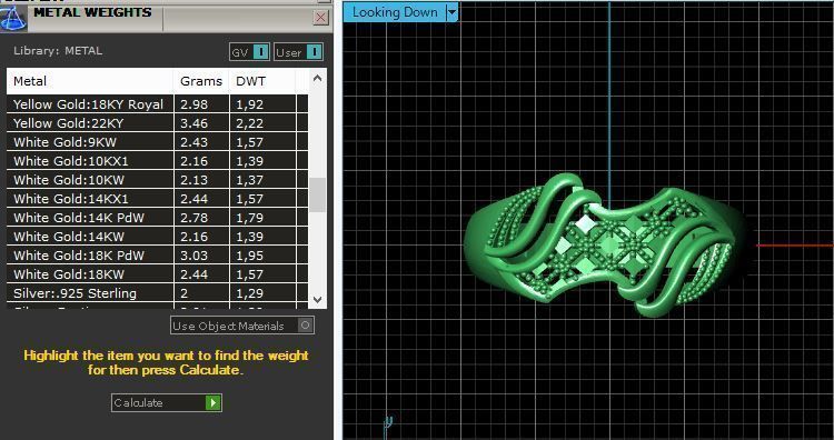 Women Plain Ring Ready STL 3DM Models Womens Rings 3D models 3D print model_5