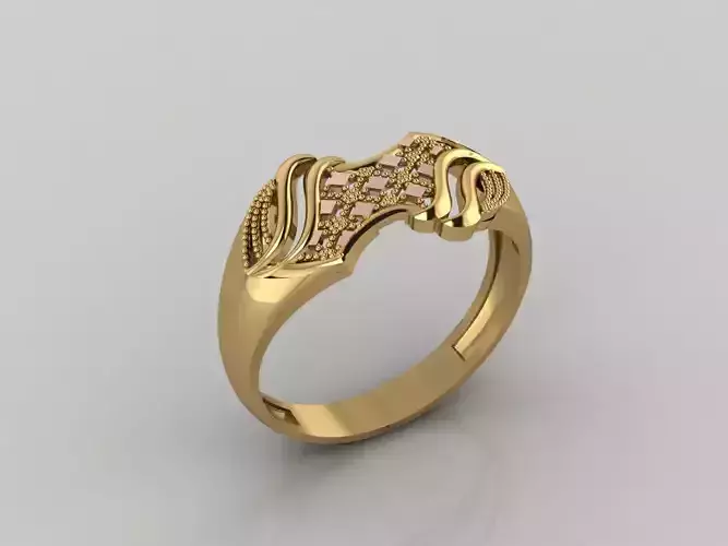 Women Plain Ring Ready STL 3DM Models Womens Rings 3D models