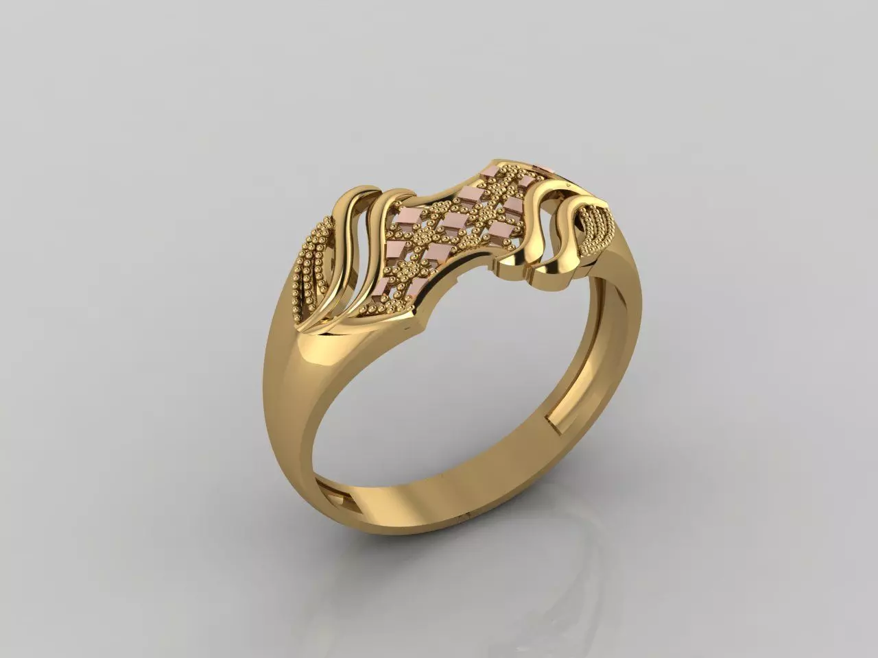 Women Plain Ring Ready STL 3DM Models Womens Rings 3D models 3D print model_0