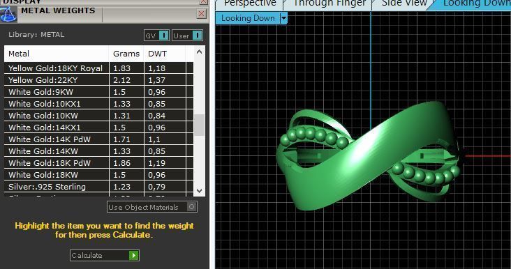 Women Plain Ring Ready STL 3DM Models Womens Rings 3D models 3D print model_5