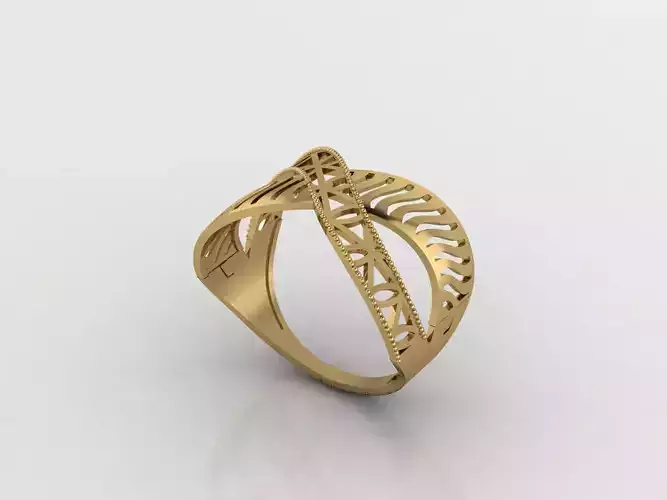 Women Plain Ring Ready STL 3DM Models Womens Rings 3D models